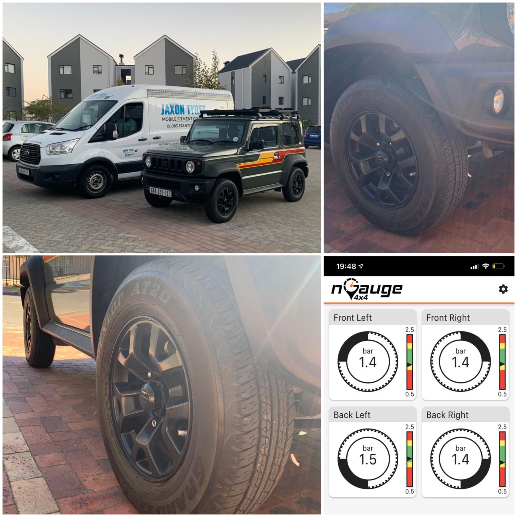 Jimny getting Internal TPMS fitted